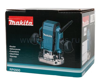 Фрезерная машина MAKITA RP0900 (900 Вт, цанги 6-8мм, 27000об, раб.ход 57мм, 2.7кг, коробка) (RP0900)