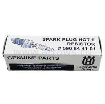 Свеча зажигания HUSQVARNA HQT-6 аналог RJ19LM / BR2LM / WR11EO / JR19 / 992302 / -> 5882476-01 (5908441-01)
