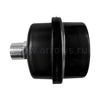 Фильтр воздушный UNITED PARTS для компрессора , резьба 3/8", диаметр 50мм (металлический)
