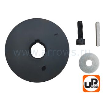 Шкив ведущий UNITED PARTS для 4T двигателя, d20,00xD66xH30мм, под один ремень 13мм