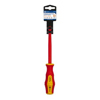 Отвертка диэлектрическая КОБАЛЬТ Ultra Grip PH-3 х 150 мм, CR-V, двухкомпонентная рукоятка, подвес (646-515)