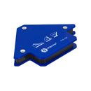 Угольник магнитный КОБАЛЬТ "Стрелка", 80 мм, на 3 угла: 45, 90, 135 градусов, магнит до 11 кг., блистер (918-238)