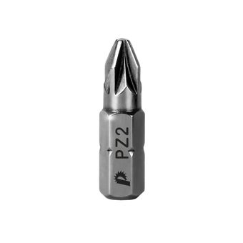 Бита отверточная ПРАКТИКА "Профи" PZ-2 х  25мм ( 2 шт), блистер (035-615)
