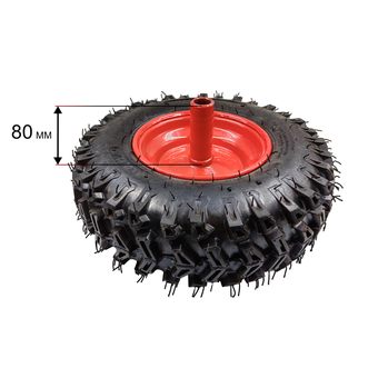 Колесо снегоотбрасывателя DDE STG6556/ST6560L 13x4.10-6 правое (13x4.10-6P)