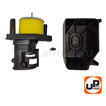 Корпус воздушного фильтра UNITED PARTS 182F-192F, GX340/390 овальный ВФ (помпа)