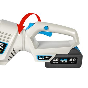 Ножницы аккумуляторные садовые DDE  BlueTech HTB 5640 (56 см, ветки до 18 мм, поворотная рукоятка, без ЗУ и АКБ)
