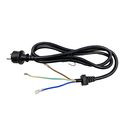 Шнур сетевой QUATTRO ELEMENTI A220/250 3х2,5 мм / 2 м /ф9,8 мм / с уплотнением