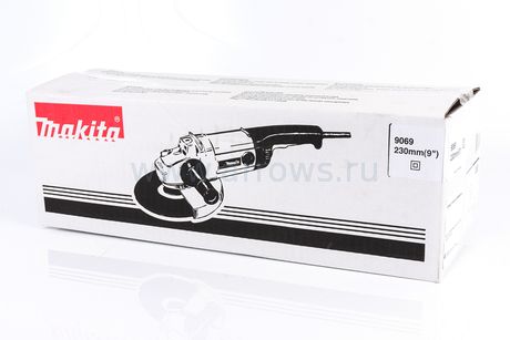 Шлифмашина угловая MAKITA 9069 (230 мм, 2000 Вт, 6600 об/мин)