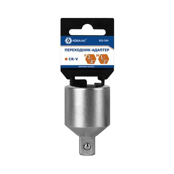 Переходник-адаптер КОБАЛЬТ 3/4"F x 1/2"M, CR-V, подвес (923-354)