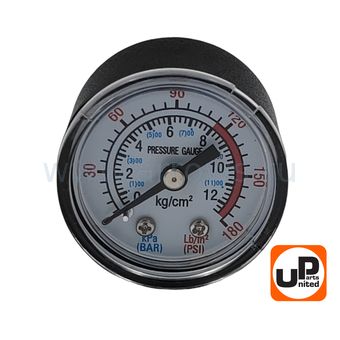 Манометр UNITED PARTS резьба внешняя 1/8", диаметр 41мм