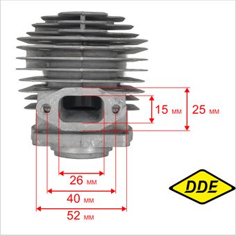 Цилиндр DDE Ø40мм TL43/GB43/B420R