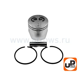 Поршень в сборе UNITED PARTS для триммеров 26 куб.см. Ø34мм