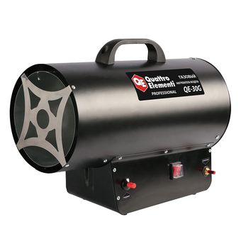 Нагреватель воздуха газовый прямого нагрева QUATTRO ELEMENTI QE-30G (30кВт, 650 м.куб/ч, 6,1кг) (911-550)