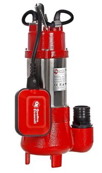Насос фекальный QUATTRO ELEMENTI Sewage  300F Ci (300 Вт, 9000 л/ч, для грязной, 7 м, 9,0 кг) (910-140)