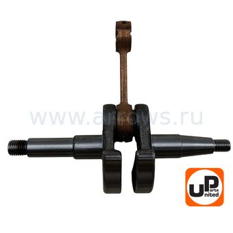 Коленвал UNITED PARTS для бензопил 45, 52 куб.см.
