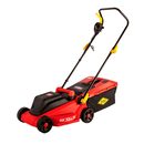 Газонокосилка электрическая DDE LME 3212 (1,2 кВт, 32 см, 25-60 мм, сборник 27 л)