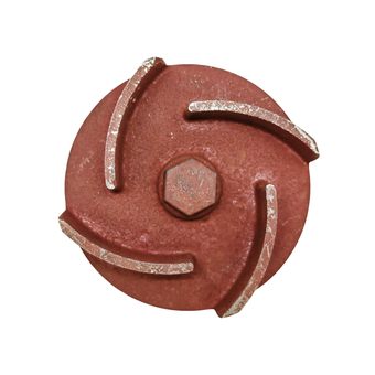 Крыльчатка помпы DDE PN80/ GP80 под коленвал d19 мм,резьба 3/4"x16 UNF (039030100700)