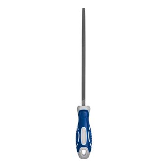 Напильник квадратный КОБАЛЬТ насечка №2, длина рабочая/общая 180/310 мм, сечение 7х7 мм, 2-х компонентная рукоятка, блистер (247-712)