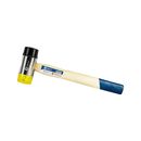 Молоток рихтовочный КОБАЛЬТ диаметр бойка 40 мм, вес бойка 450 гр., деревянная рукоятка (249-488)