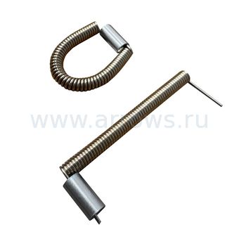 Пружина контактная статора UNITED PARTS Ø3,3мм, длина 37мм ( комплект 2шт)