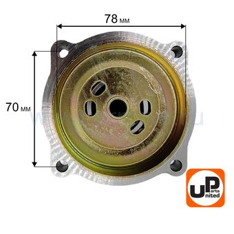Корпус сцепления в сборе UNITED PARTS Ø26х7Т для триммеров 33-52 куб.см.