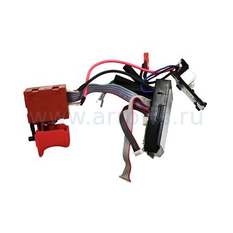 Выключатель курковый BOSCH для шуруповерта GDR18V-200С (в сборе с электронным блоком) (16072335EV)