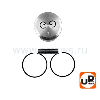 Поршень в сборе UNITED PARTS для мотобуров 65 куб.см. Ø48мм (1Е48F)