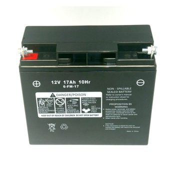 Аккумулятор DDE 12В, 17Ач (180×165×75мм) DPG9551/10551/1055