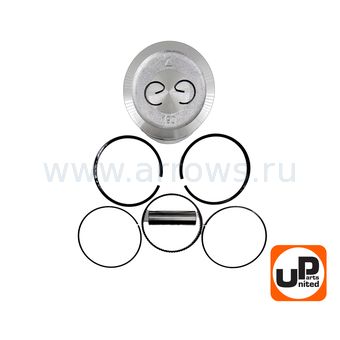 Поршень в сборе UNITED PARTS 190F Ø90мм (кольцо 2,0мм)