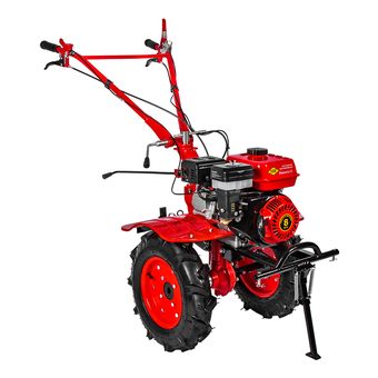 Мотоблок DDE  Никита К (8 л.с., КПП 2F/1R, max. 110 см, фрезы 24 ножа, колеса 4"х10", редуктор чугун)
