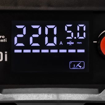 Аппарат электродной сварки QUATTRO ELEMENTI B 220i (220 А, электрод до 5.0 мм, LED дисплей, TIG-Lift) (922-647)