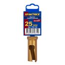 Коронка твердосплавная универсальная ПРАКТИКА  25 мм (1шт) клипса (796-740)