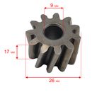 Шестерня DDE CSE1800Z ротора малая