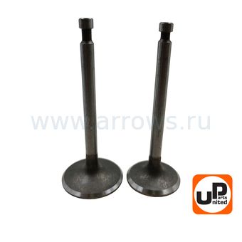 Клапан впускной и выпускной UNITED PARTS для двигателя 182F, 188F, GX340, GX390 (впуск Ø35мм, выпуск Ø31мм)