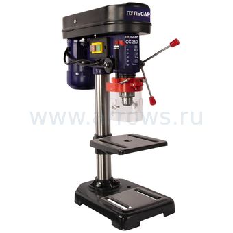 Станок сверлильный ПУЛЬСАР СС 350 (350Вт, 13мм, 5 скоростей, 580-2650 об/мин, 14 кг)