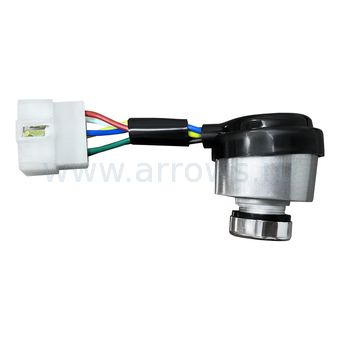 Замок зажигания UNITED PARTS универсальный, с ключом / 6 контактов