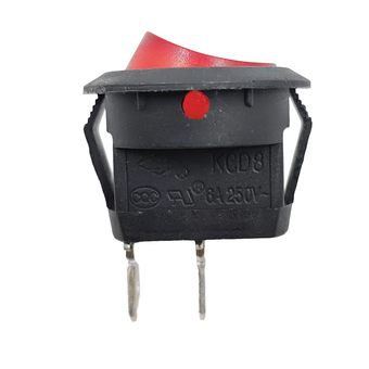 Выключатель клавишный QUATTRO ELEMENTI для компрессора KM0-150 (250В, 10А) (круглый) --> 772-517-006