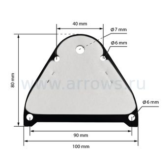 Фильтр воздушный UNITED PARTS для дизельных пушек PRO 15-70кВт, выходной фетр. (TK8-000-030, Корея)