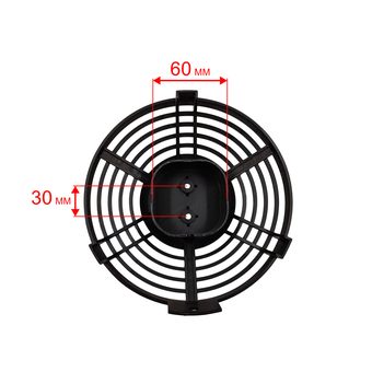 Решетка вентилятора QUATTRO ELEMENTI QE-12G/QE-20G (пластик) c номера 1120TK267568