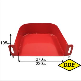 Кожух  ремня DDE VP90-CK --> 908-719-026