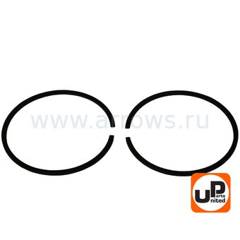 Кольцо поршневое UNITED PARTS 38mm для STIHL MS180/018 компл 2шт (аналог 11300343002)