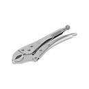 Клещи зажимные КОБАЛЬТ 180 мм, полукруглые губки, максимальный захват 30 мм, CR-V, подвес (244-247)