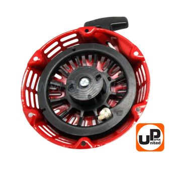 Стартер ручной UNITED PARTS для двигателя LONCIN 188/190/192F, HONDA GX390, круглые метал. собачки