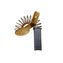 Щетка графитовая DDE 6х11х18мм CSE1800Z пружина, круглый пятак со скобой 1шт