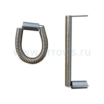 Пружина контактная статора UNITED PARTS Ø3,3мм, длина 37мм ( комплект 2шт)