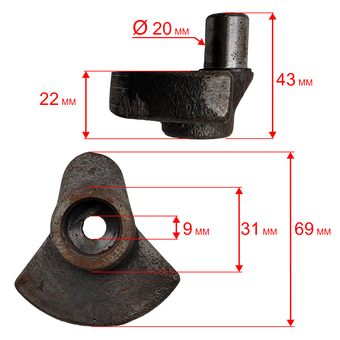 Коленвал QUATTRO ELEMENTI КМ 24/50-200 (248-467-022)
