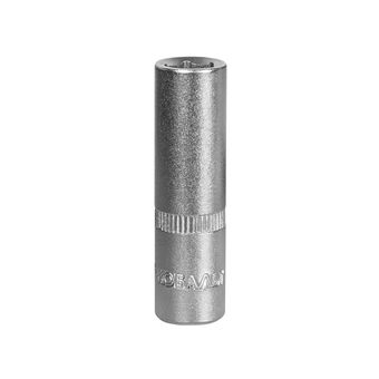Головка торцевая глубокая КОБАЛЬТ 1/4", 9 мм, CR-V, подвес (643-934)