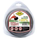 Корд триммерный DDE "Hard line" (круг армированный, диаметр 2,7 мм, длина  90 м)