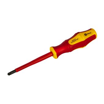 Отвертка диэлектрическая КОБАЛЬТ Ultra Grip FL/PZ-2 х 100 мм, CR-V, двухкомпонентная рукоятка, подвес (799-734)