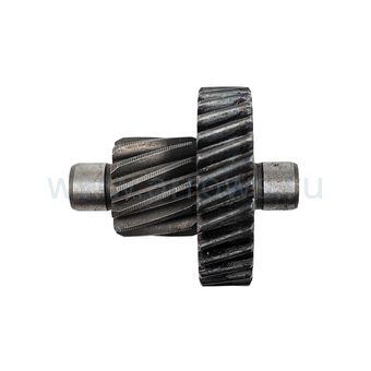 Шестерня редуктора малая ПУЛЬСАР ДЭ1600 (в сборе с валом)